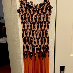 Beautiful summer colors dress